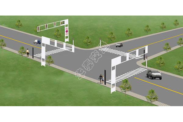 提供路口設計效果圖-004